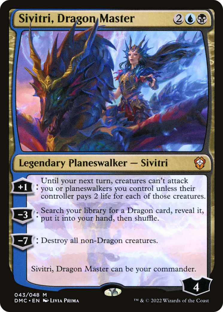 Sivitri, Dragon Master [Dominaria United Commander] - The Mythic Store | 24h Order Processing