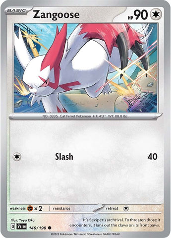 Zangoose (146/198) [Scarlet & Violet: Base Set] - The Mythic Store | 24h Order Processing