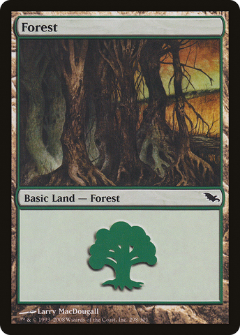 Forest (298) [Shadowmoor] - The Mythic Store | 24h Order Processing