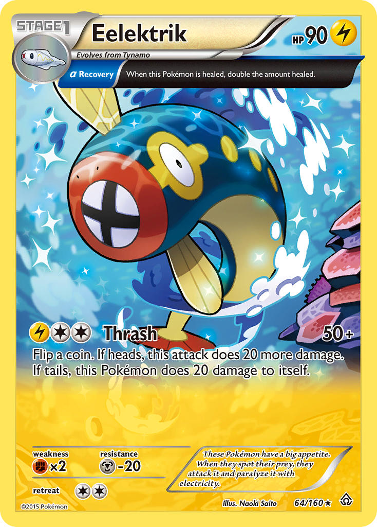 Eelektrik (64/160) [XY: Primal Clash] - The Mythic Store | 24h Order Processing
