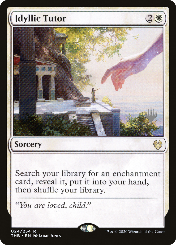 Idyllic Tutor (Promo Pack) [Theros Beyond Death Promos] - The Mythic Store | 24h Order Processing