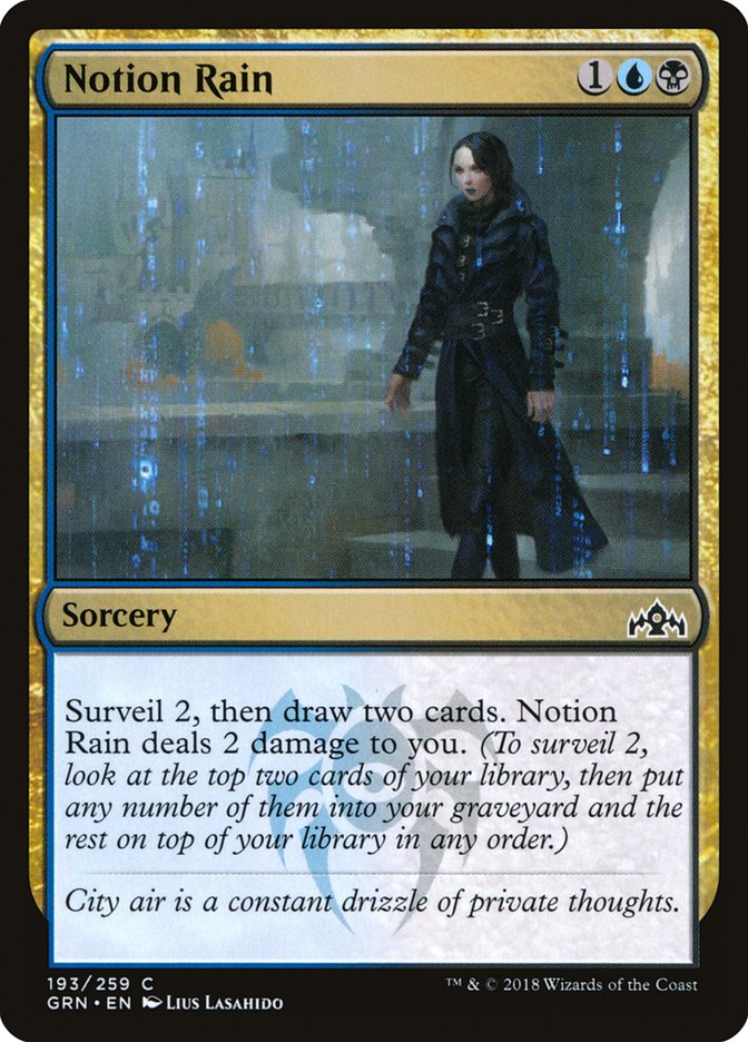 Notion Rain [Guilds of Ravnica] - The Mythic Store | 24h Order Processing