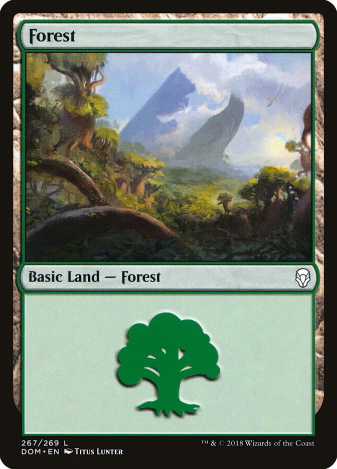 Forest (267) [Dominaria] - The Mythic Store | 24h Order Processing