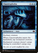 Claustrophobia [Duel Decks: Merfolk vs. Goblins] - The Mythic Store | 24h Order Processing