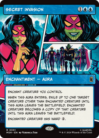 Secret Invasion (Borderless) [Marvel Super Heroes] - The Mythic Store | 24h Order Processing