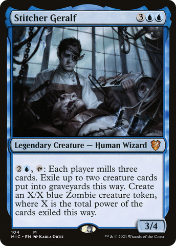Stitcher Geralf [Innistrad: Midnight Hunt Commander] - The Mythic Store | 24h Order Processing