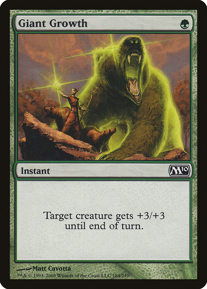 Giant Growth [Magic 2010] - The Mythic Store | 24h Order Processing