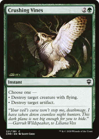 Crushing Vines [Commander Legends] - The Mythic Store | 24h Order Processing