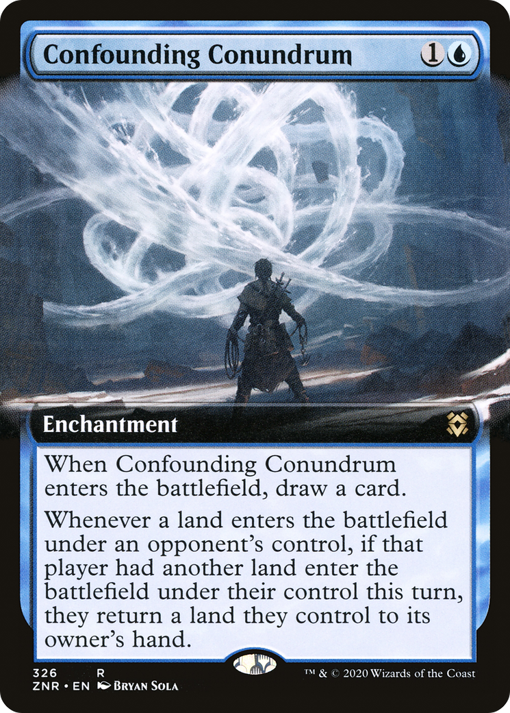 Confounding Conundrum (Extended Art) [Zendikar Rising] - The Mythic Store | 24h Order Processing