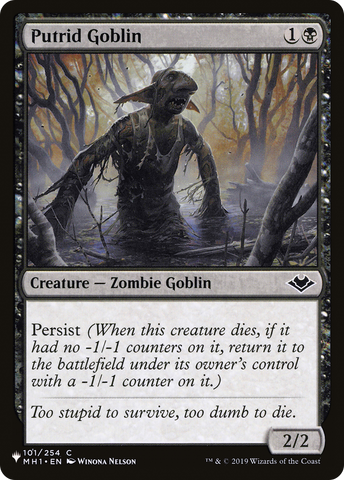 Putrid Goblin [The List] - The Mythic Store | 24h Order Processing