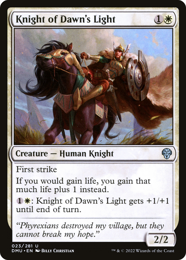 Knight of Dawn's Light [Dominaria United] - The Mythic Store | 24h Order Processing