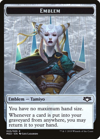 Tamiyo, the Moon Sage Emblem [Mythic Edition Tokens] - The Mythic Store | 24h Order Processing