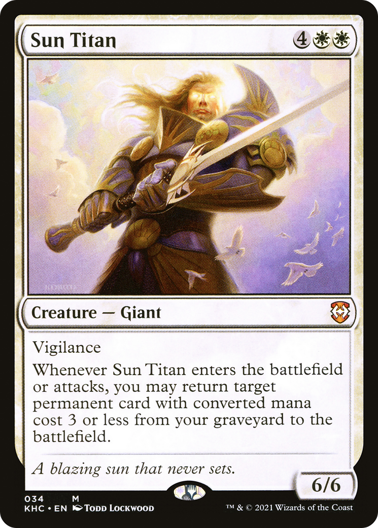 Sun Titan [Kaldheim Commander] - The Mythic Store | 24h Order Processing