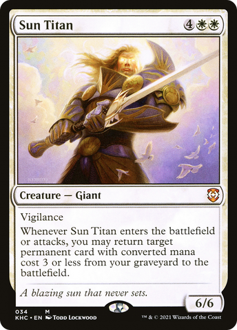 Sun Titan [Kaldheim Commander] - The Mythic Store | 24h Order Processing