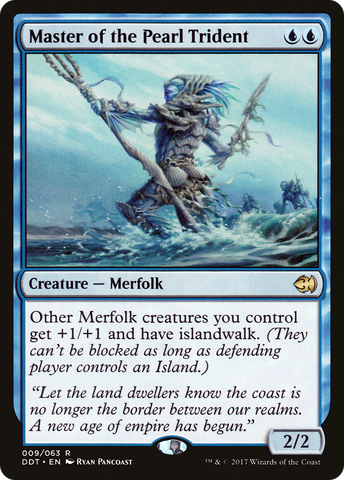 Master of the Pearl Trident [Duel Decks: Merfolk vs. Goblins] - The Mythic Store | 24h Order Processing