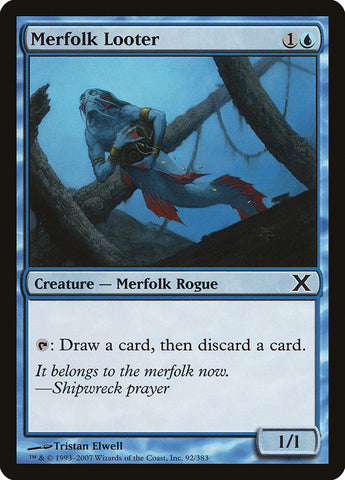 Merfolk Looter [Tenth Edition] - The Mythic Store | 24h Order Processing
