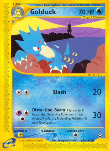 Golduck (50a/147) [Aquapolis] - The Mythic Store | 24h Order Processing