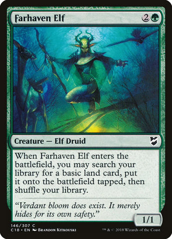 Farhaven Elf [Commander 2018] - The Mythic Store | 24h Order Processing