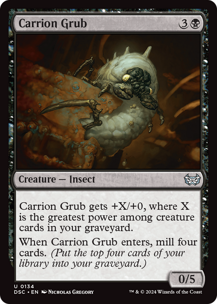 Carrion Grub [Duskmourn: House of Horror Commander] - The Mythic Store | 24h Order Processing