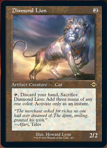 Diamond Lion (Retro) [Modern Horizons 2] - The Mythic Store | 24h Order Processing