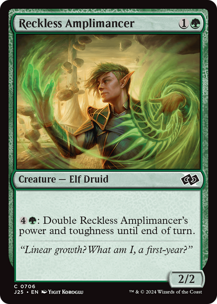 Reckless Amplimancer [Foundations Jumpstart] - The Mythic Store | 24h Order Processing