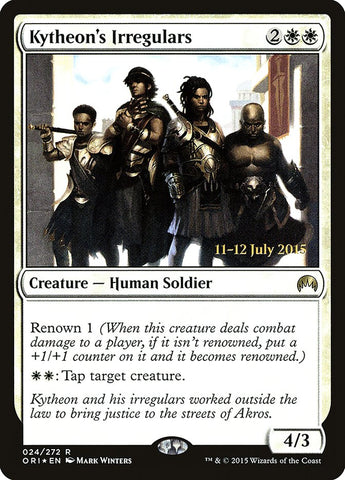 Kytheon's Irregulars [Magic Origins Prerelease Promos] - The Mythic Store | 24h Order Processing