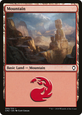 Mountain (300) [Commander Anthology Volume II] - The Mythic Store | 24h Order Processing