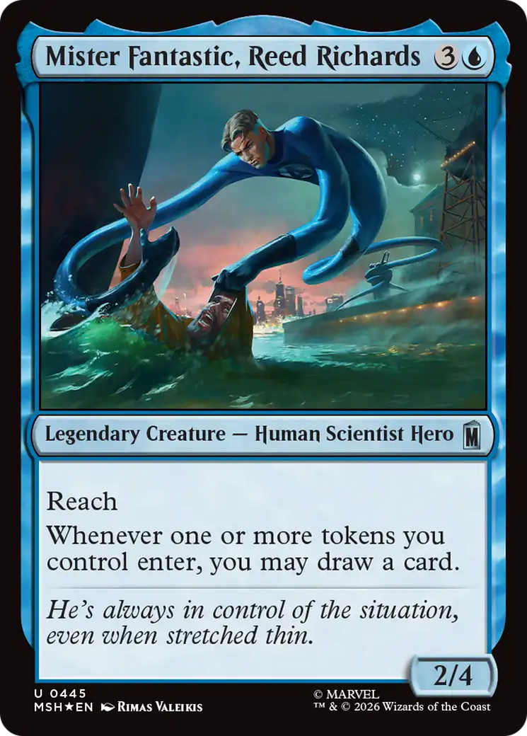 Mister Fantastic, Reed Richards (Surge Foil) [Marvel Super Heroes] - The Mythic Store | 24h Order Processing