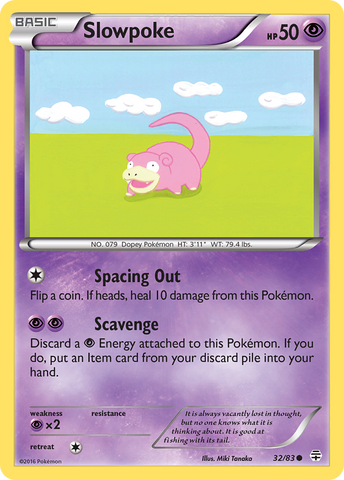Slowpoke (32/83) [XY: Generations] - The Mythic Store | 24h Order Processing