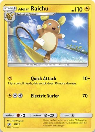 Alolan Raichu (SM65) (Jumbo Card) [Sun & Moon: Black Star Promos] - The Mythic Store | 24h Order Processing