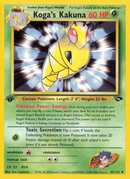 Koga's Kakuna (47/132) [Gym Challenge 1st Edition] - The Mythic Store | 24h Order Processing