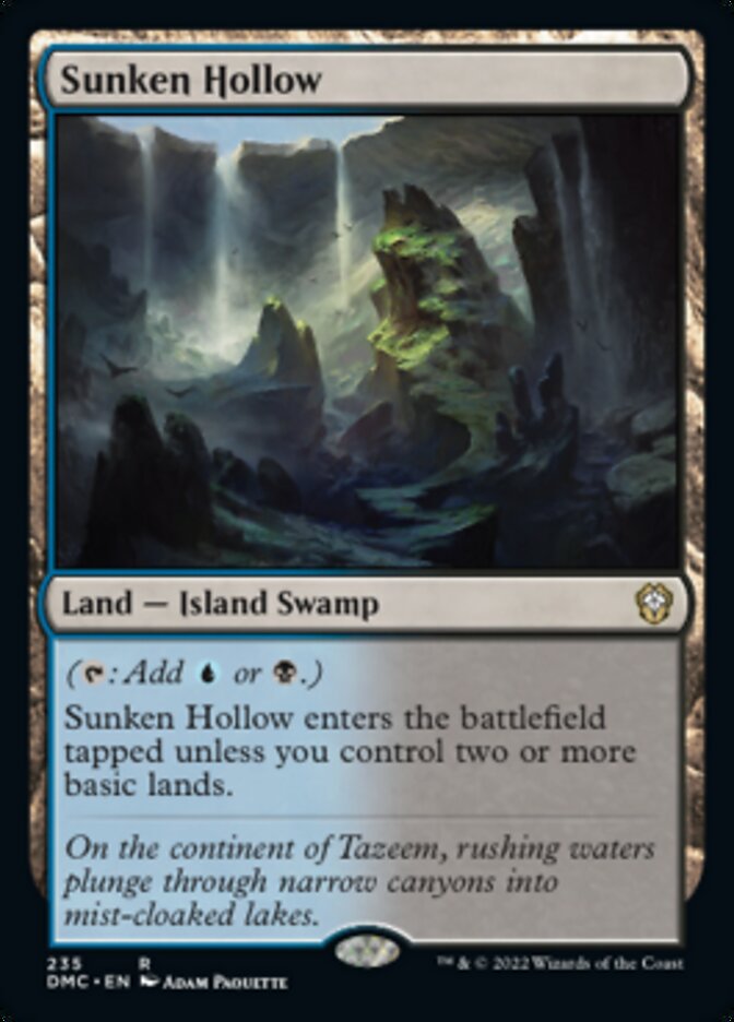 Sunken Hollow [Dominaria United Commander] - The Mythic Store | 24h Order Processing