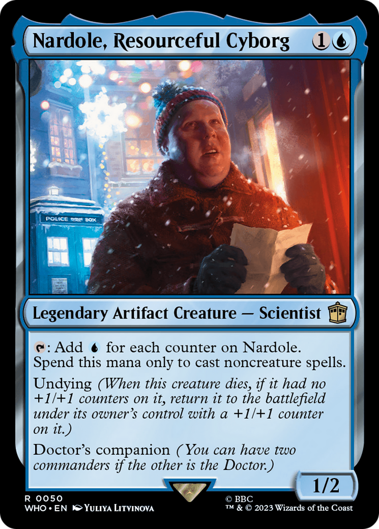 Nardole, Resourceful Cyborg [Doctor Who] - The Mythic Store | 24h Order Processing