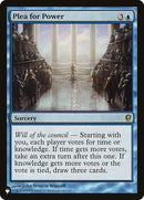 Plea for Power [The List] - The Mythic Store | 24h Order Processing