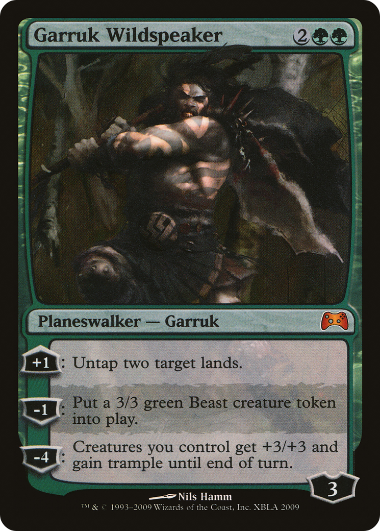 Garruk Wildspeaker (Duels of the Planeswalkers Promos) [Duels of the Planeswalkers Promos 2009] - The Mythic Store | 24h Order Processing