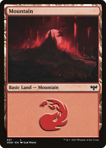Mountain (401) [Innistrad: Crimson Vow] - The Mythic Store | 24h Order Processing