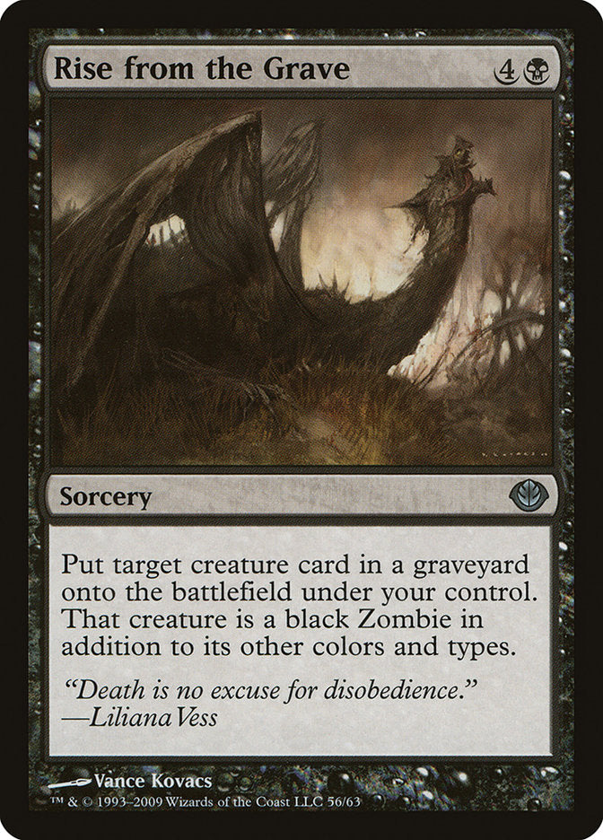 Rise from the Grave [Duel Decks: Garruk vs. Liliana] - The Mythic Store | 24h Order Processing