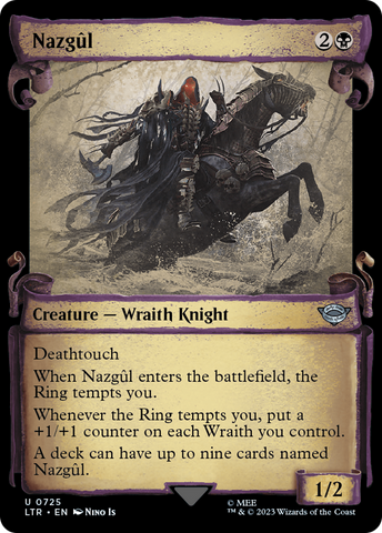 Nazgul (0725) [The Lord of the Rings: Tales of Middle-Earth Showcase Scrolls] - The Mythic Store | 24h Order Processing