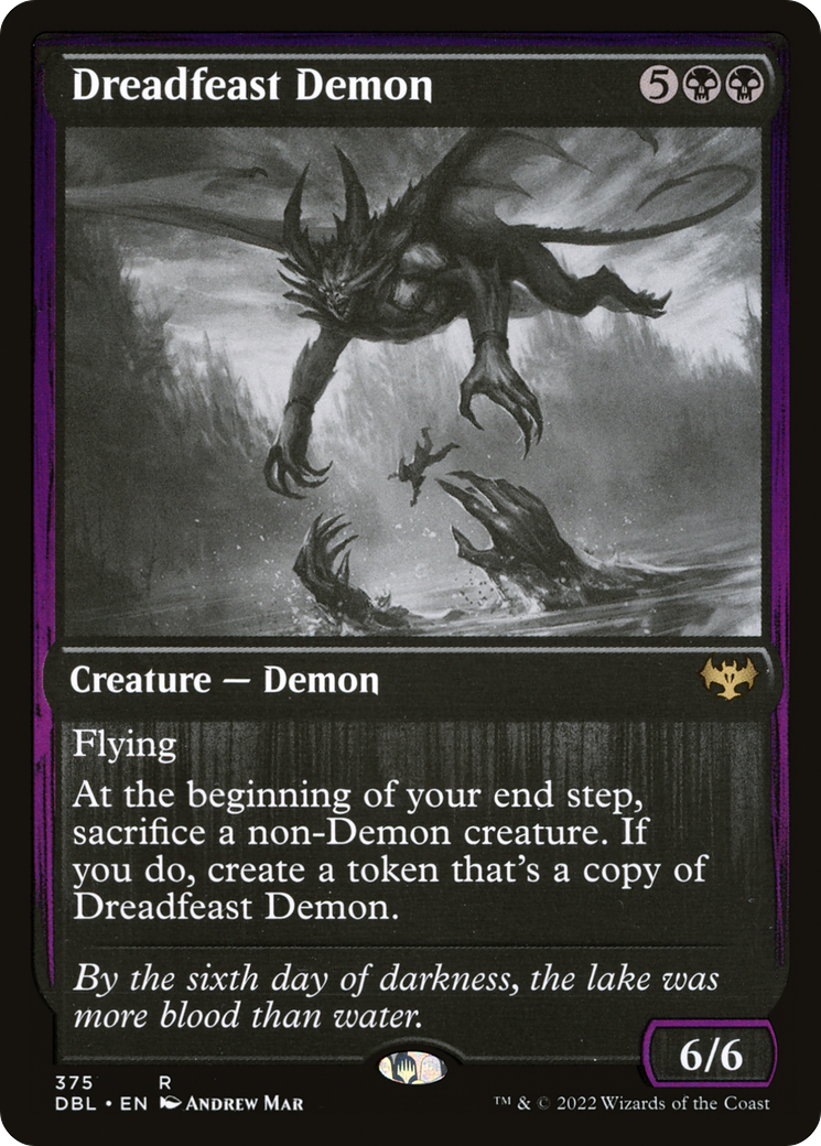 Dreadfeast Demon [Innistrad: Double Feature] - The Mythic Store | 24h Order Processing