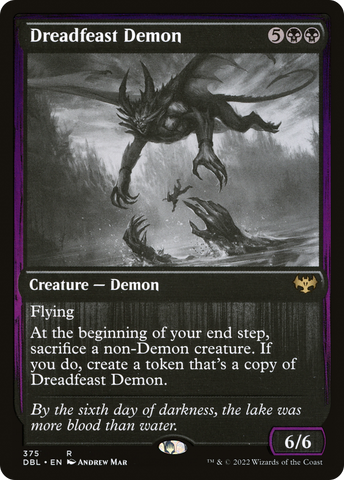 Dreadfeast Demon [Innistrad: Double Feature] - The Mythic Store | 24h Order Processing