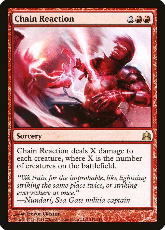 Chain Reaction [Commander 2011] - The Mythic Store | 24h Order Processing
