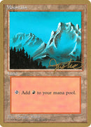 Mountain (mj374) (Mark Justice) [Pro Tour Collector Set] - The Mythic Store | 24h Order Processing