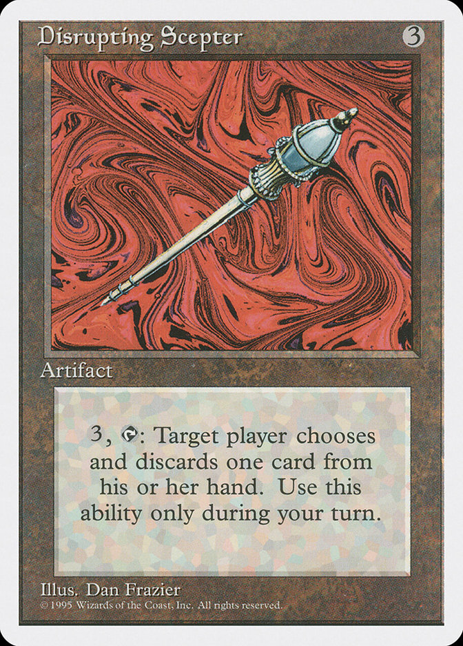 Disrupting Scepter [Fourth Edition] - The Mythic Store | 24h Order Processing