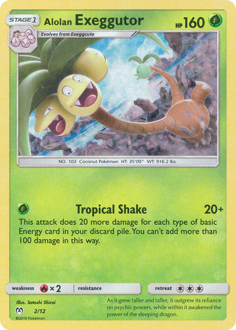 Alolan Exeggutor (2/12) [McDonald's Promos: 2019 Collection] - The Mythic Store | 24h Order Processing