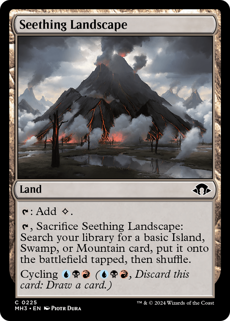 Seething Landscape [Modern Horizons 3] - The Mythic Store | 24h Order Processing