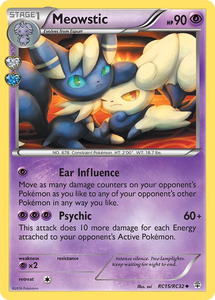 Meowstic (RC15/RC32) [XY: Generations] - The Mythic Store | 24h Order Processing