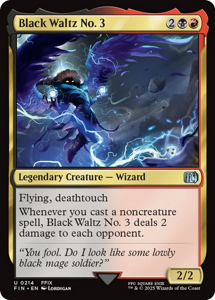 Black Waltz No. 3 [FINAL FANTASY] - The Mythic Store | 24h Order Processing