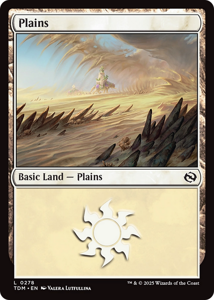 Plains (0278) [Tarkir: Dragonstorm] - The Mythic Store | 24h Order Processing