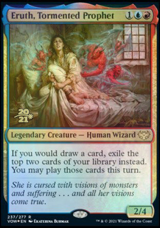 Eruth, Tormented Prophet [Innistrad: Crimson Vow Prerelease Promos] - The Mythic Store | 24h Order Processing