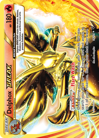 Delphox BREAK (14/124) [XY: Fates Collide] - The Mythic Store | 24h Order Processing